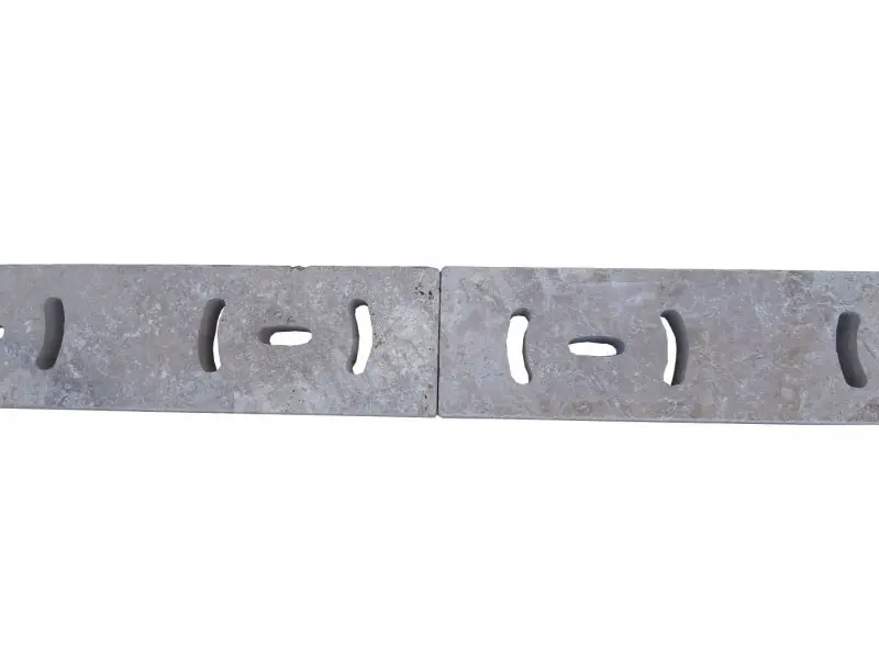 Travertin Classique Grille 50 x 13 x 3 cm Rond Rainure  Antique 17 € HT - pièce - 03.webp