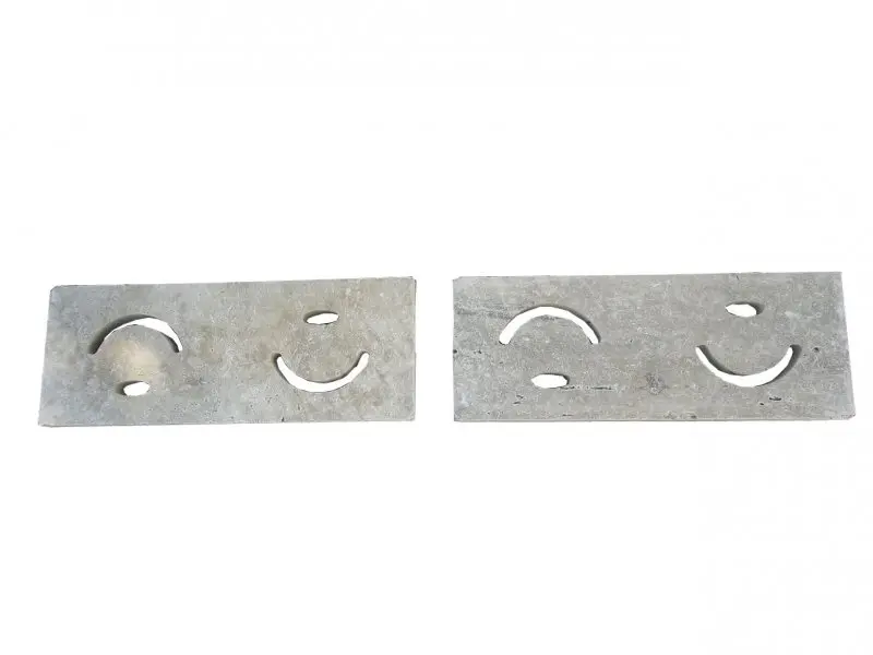 Travertin Classique Grille Mi - Rond Rainure 50x19x3 cm Antique 20 € HT - pièce - 01.webp