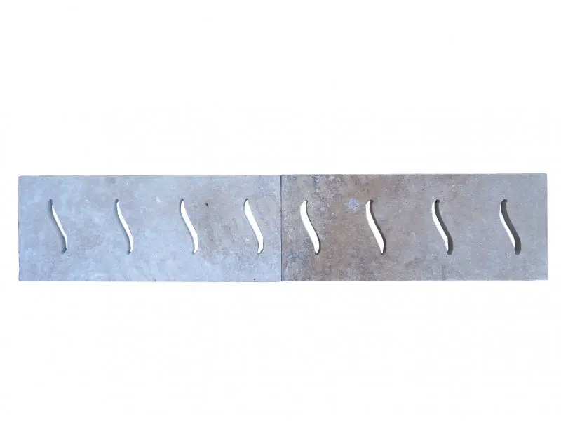 Travertin Classique Grille Serpent 25x61x2 cm Antique 24 € HT - piéce - 03.webp