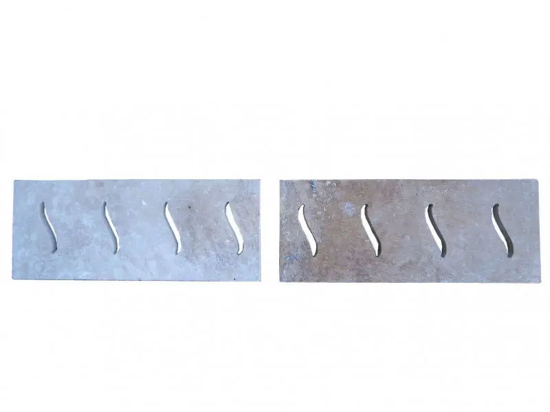 Travertin Classique Grille Serpent 25x61x2 cm Antique 24 € HT - piéce - 01.webp