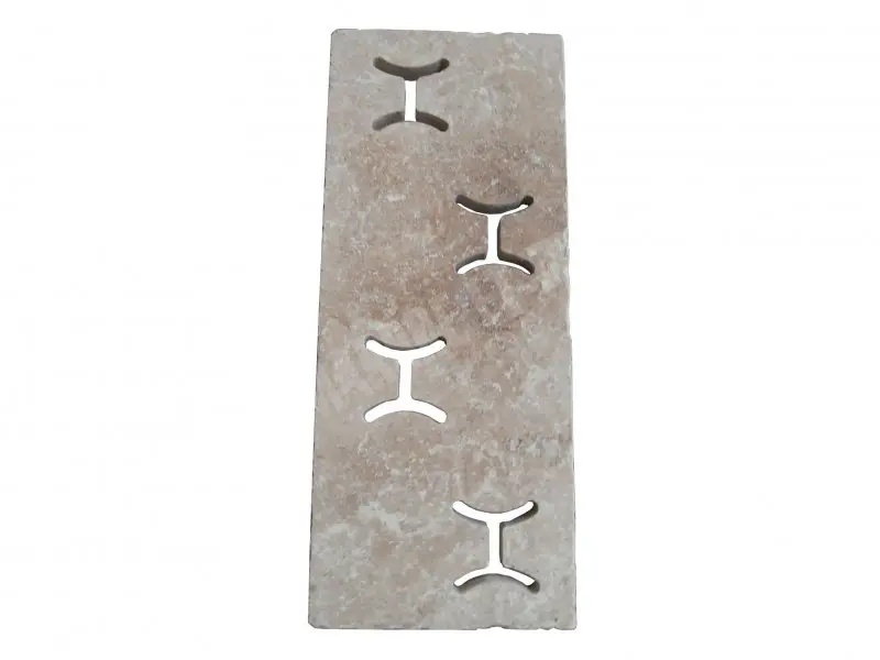 Travertin Classique Grille H 25x61x3 cm Antique 25 € HT - piece - 01.webp