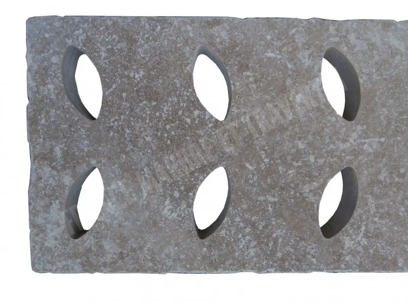 Travertin Classique Grille Œil 25x61x3 cm Antique 25 € HT - piece - 01.webp