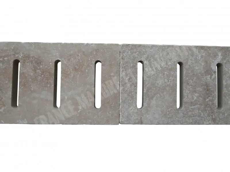 Travertin Classique Grille Rainure 25x61x3 cm Antique 25 € HT - piece - 04.webp