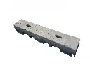 Travertin Classique Grille Ovale 50x9x3 cm + P.V.C. Caniveau 19 € HT - Lot - 04.webp