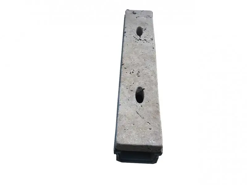 Travertin Classique Grille Ovale 50x9x3 cm + P.V.C. Caniveau 19 € HT - Lot - 03.webp