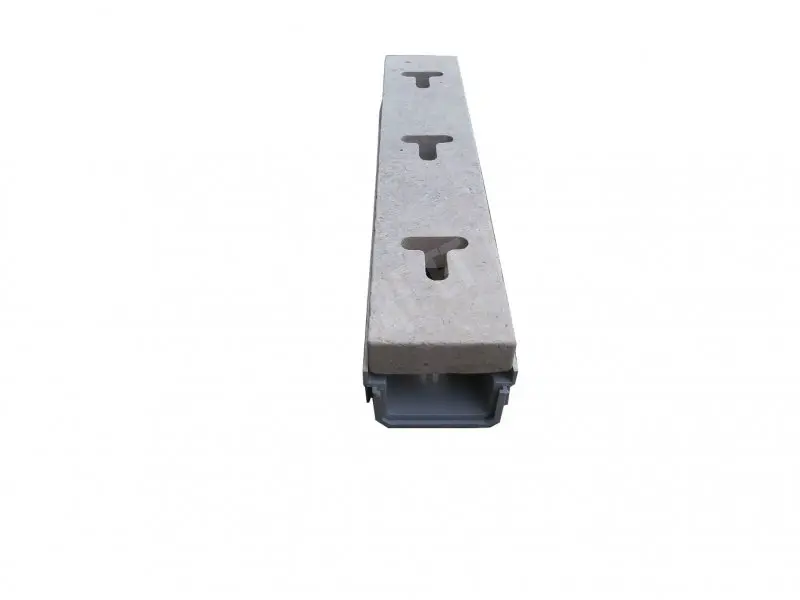 Travertin Classique Grille Grande T 50x9x3 cm + P.V.C. Caniveau 19 € HT - Lot - 04.webp