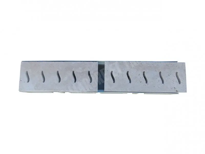 Travertin Classique Grille Serpente 12,5x50x2 cm + P.V.C. Caniveau 23 € HT - Lot - 01.webp