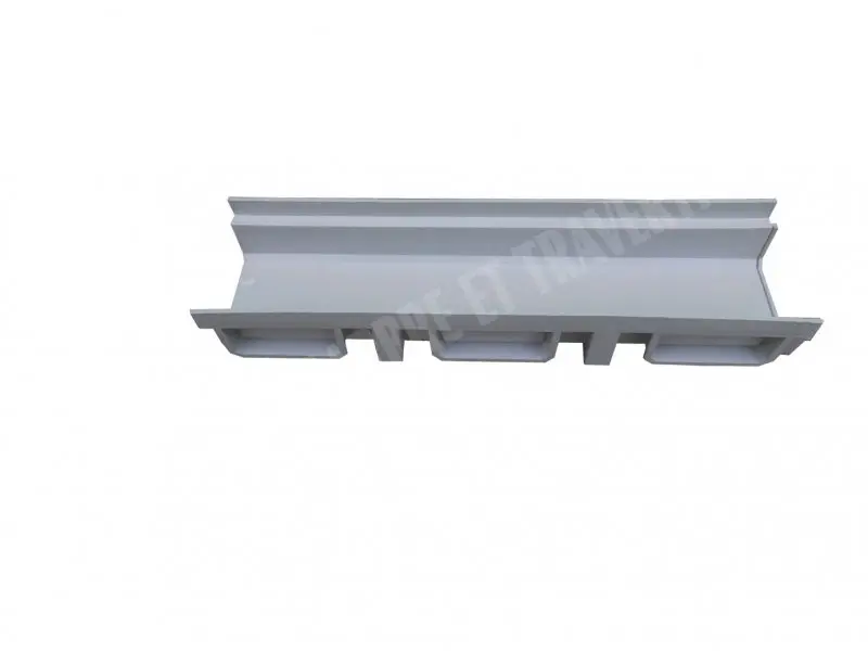 Travertin Classique Grille Rond Rainure 50x12,5x3 cm + P.V.C. Caniveau 24 € HT - Lot - 02.webp