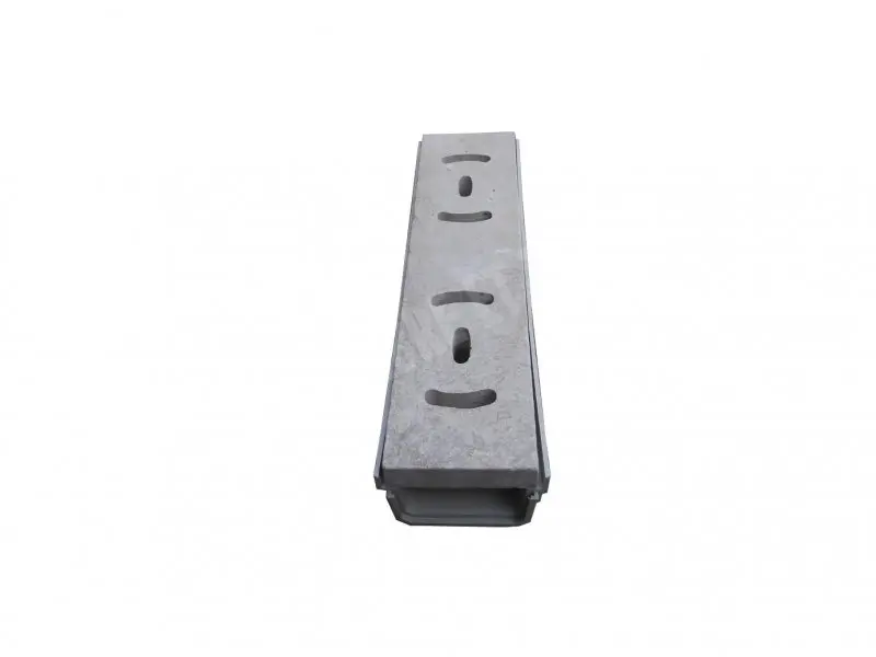 Travertin Classique Grille Rond Rainure 50x12,5x3 cm + P.V.C. Caniveau 24 € HT - Lot - 03.webp