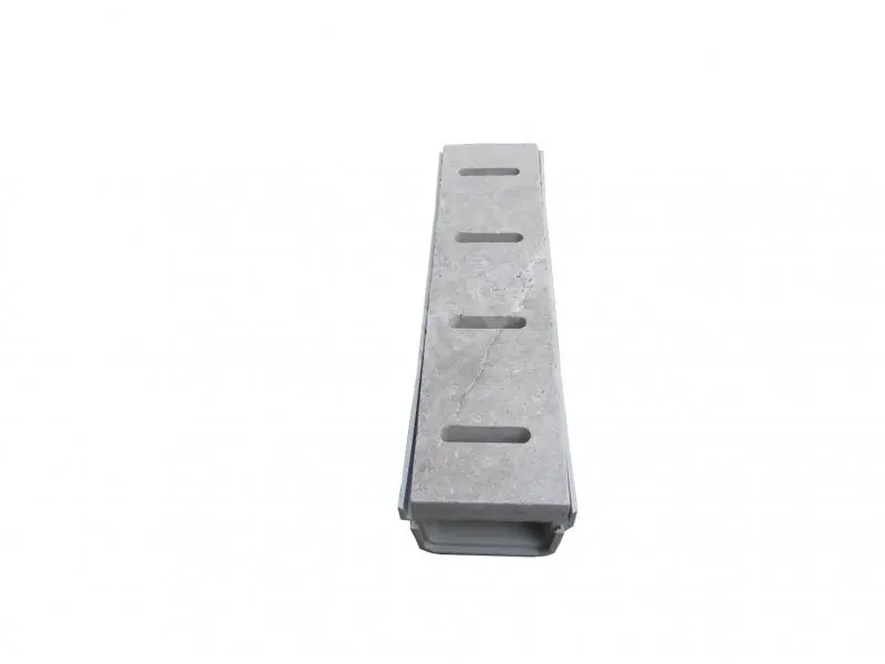 Travertin Classique Grille Rainure 50x12,5x3 cm + P.V.C Caniveau 24 € HT - Lot- 03.webp