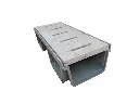 Travertin Classique Grille Rainure Antique 19x50x2cm + P.V.C. Caniveau 28 € HT - Lot - 04.webp