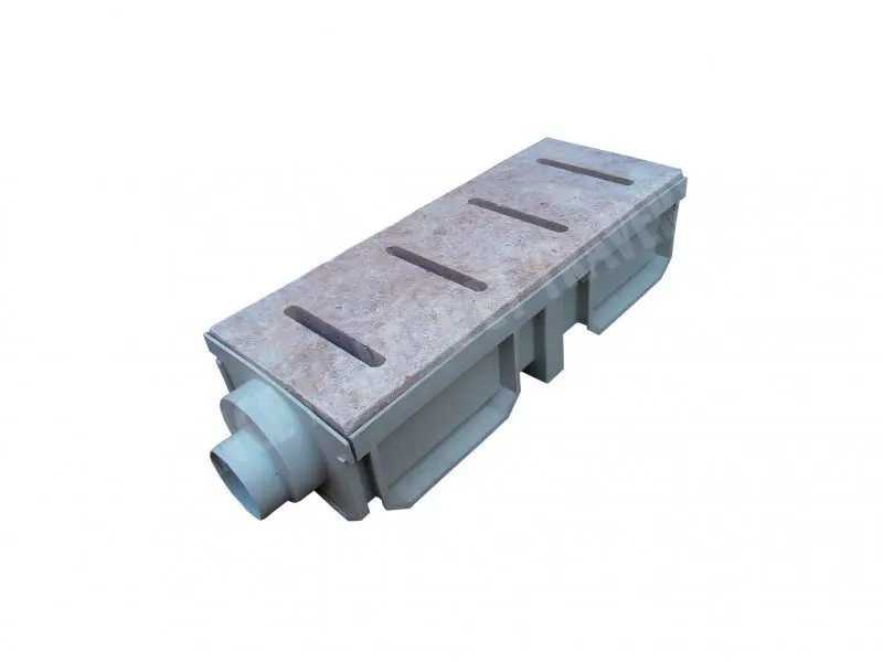 Travertin Classique Grille Rainure 50x19x3 cm + P.V.C Caniveau 29 € HT - Lot - 02.webp