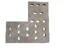Travertin Classique Grille Angle Antique Ovale 50x50x3 cm 65 € HT - piece - 01.webp