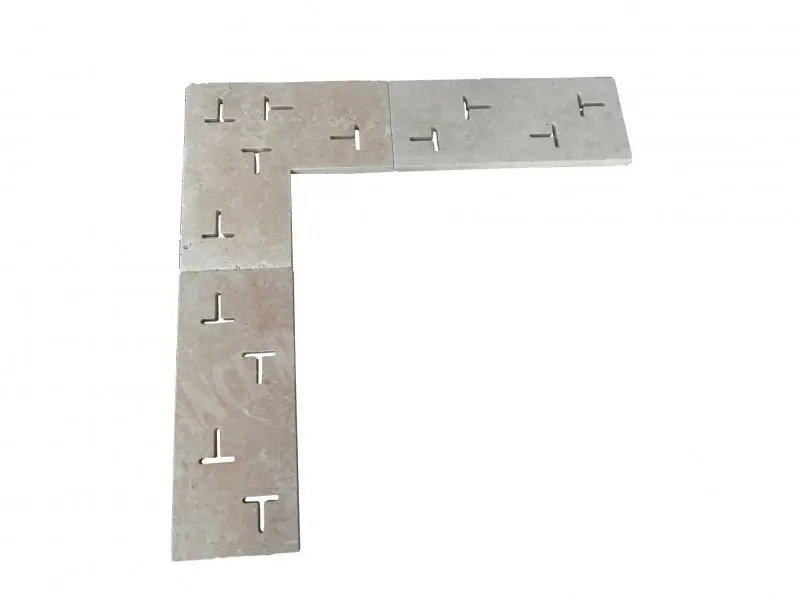 Travertin Classique Grille Angle Antique Grande T 50x50x3 cm 65 € HT - piece - 02.webp