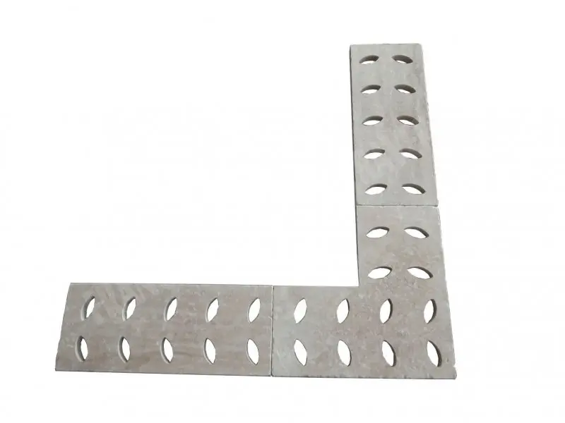 Travertin Classique Grille Angle Antique Grande Oeil 50x50x3 cm 65 € HT - piece - 02.webp