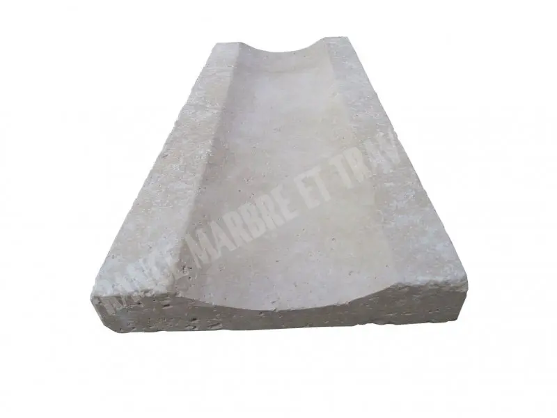 Travertin Classique Caniveau 25x61x5 cm Antique 35 € HT - piece - 01.webp