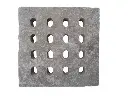 Travertin Classique Grille Siphon Antique Petit Ovale 25x25x3 cm 20 € HT - piece - 01.webp
