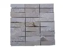 Travertin Classique Beige Mosaique 3x10 cm Adoucie Rustique 6 € HT - plaque - 02.webp