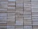 Travertin Classique Beige Mosaique 2,3x10 cm Adoucie Rustique 7 € HT - plaque - 04.webp