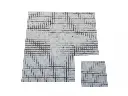 Travertin Classsique Beige 2,3x2,3 cm Mosaique Rebouche Antique Rustique 5 € HT - Plaque - 01.webp