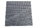 Travertin Classique Antique  Mosaique 2,3x2,3 cm 1'er Choix 8 € HT - plaque - 02.webp
