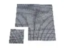 Travertin Classique Antique  Mosaique 2,3x2,3 cm 1'er Choix 8 € HT - plaque - 01.webp