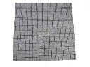 Travertin Classique Adoucie  Mosaique 2,3x2,3 cm 1'er Choix 8 € HT - plaque - 02.webp