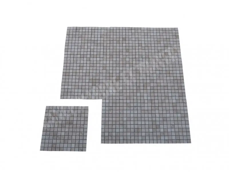 Travertin Classique Adoucie  Mosaique 2,3x2,3 cm 1'er Choix 8 € HT - plaque - 01.webp