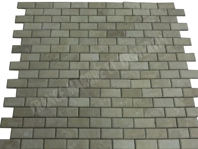 Travertin Classique Adoucie 4,8x10 cm Chanfreiné 10 € HT - plaque - 02.webp