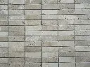 Travertin Classique 3x10 cm Mosaique Antique  Rustique 5 € HT - plaque - 03.webp