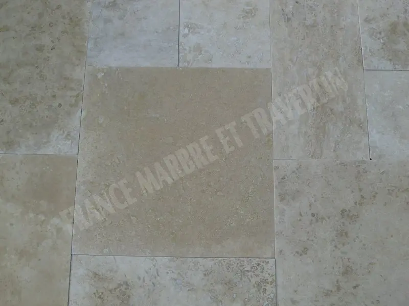 Travertin Classique Opus Romain Adoucie 1'er Choix 35 € HT - m² - 02.webp
