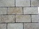Travertin Classique Clair 4,8x10 cm Mosaique 1'er Choix 7 € HT - plaque - 04.webp