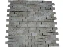 Travertin Classique Clair 4,8x10 cm Mosaique 1'er Choix 7 € HT - plaque - 02.webp