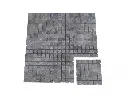 Travertin Gris Silver Mosaique 4,8 x 4,8 cm Antique Rustique 7 € HT - plaque - 01.webp