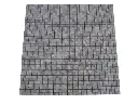 Travertin Gris Silver Mosaique 2,3 x 2,3 cm Antique Rustique 7 € HT - plaque - 02.webp