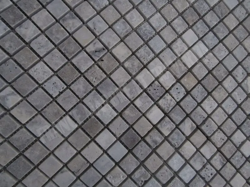 Travertin Gris 2,3x2,3x1 cm Antique 1'er Choix  9 € HT - plaque - 03.webp