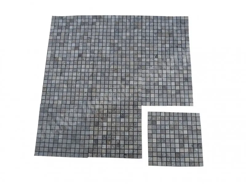Travertin Gris 2,3x2,3x1 cm Antique 1'er Choix  9 € HT - plaque - 02.webp