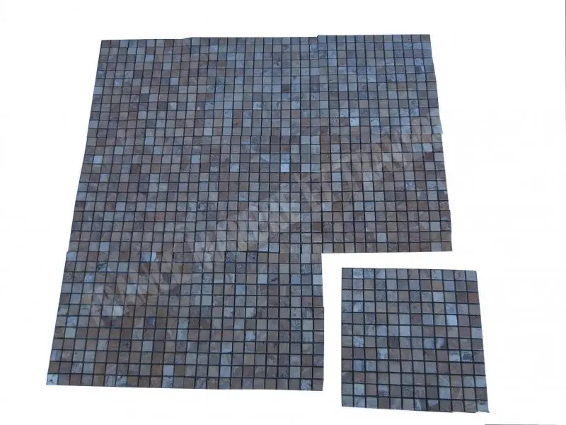Travertin Valencia Scabas Mosaique 2,3x2,3 cm Antique 1'er Choix 8 € HT - plaque - 01.webp