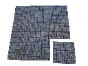 Travertin Valencia Scabas Mosaique 2,3x2,3 cm Antique 1'er Choix 8 € HT - plaque - 01.webp