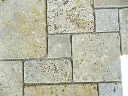 Travertin Jaune Big Opus Romain Mosaique Rustique Antique 5 € HT - plaque - 04.webp
