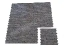 Travertin Noce Marron 1,5 cm Batonnet Mosaique Antique 1'er Choix 9 € HT - Plaque- 01.webp