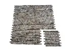 Travertin Noce 2,3x4,8 cm Mosaique Antique Rustique 5 € HT - plaque - 01.webp
