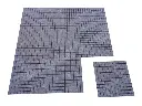 Travertin Noce Mosaique 2,3x2,3 cm Rustique Antique 5€HT-plaque- 02.webp
