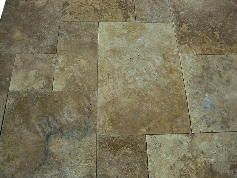 Travertin Walnut Opus Romain Adoucie 1,2 cm Rustique 28 € HT-m² - 04.webp