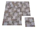 Travertin Mixte Opus 3 Format Mosaique Rustique 6 € HT - Plaque - 04.webp
