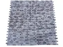 Travertin Classique - Noce Mosaique 2,3x4,8 cm Antique Rustique 6 € HT - plaque - 01.webp