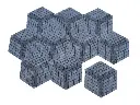 Travertin Classique - Noce Losange Tomette Model Mosaique 9 € HT - plaque - 01.webp