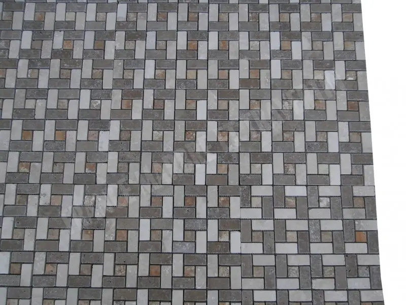 Travertin Mixte Target Mosaique Antique 1'er choix 19 € HT - plaque- 03.webp