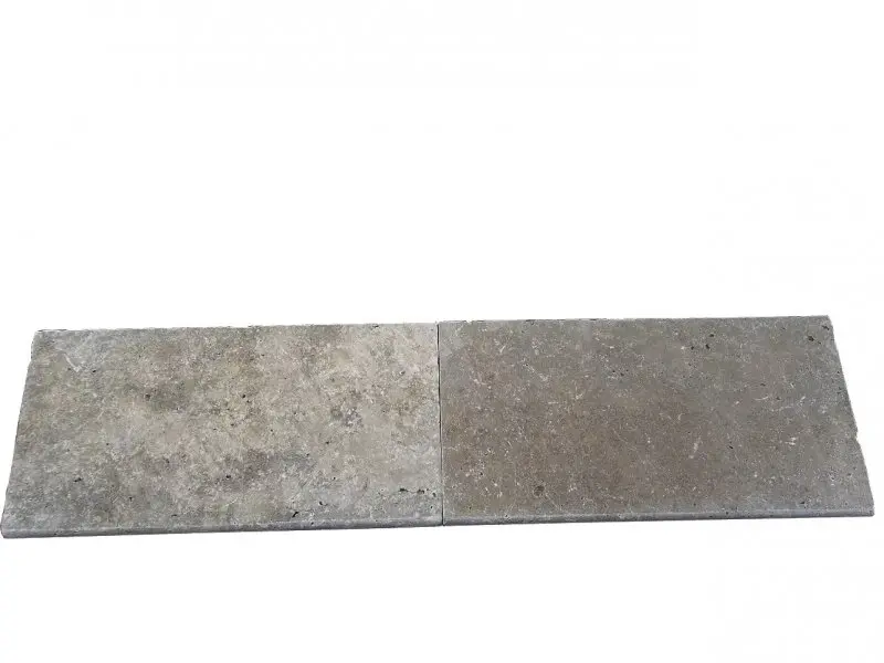 Travertin Walnut Noisette 30,5x61x5 cm Margelle 1'er choix Antique 24 € HT - piéce - 01.webp
