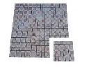 Travertin Rose - Classique Mosaique Carré 1'er Choix Antique 19 € HT - plaque - 01.webp